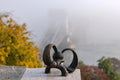 Mini statue of a rabbit with checkered ears in the Castle #5917