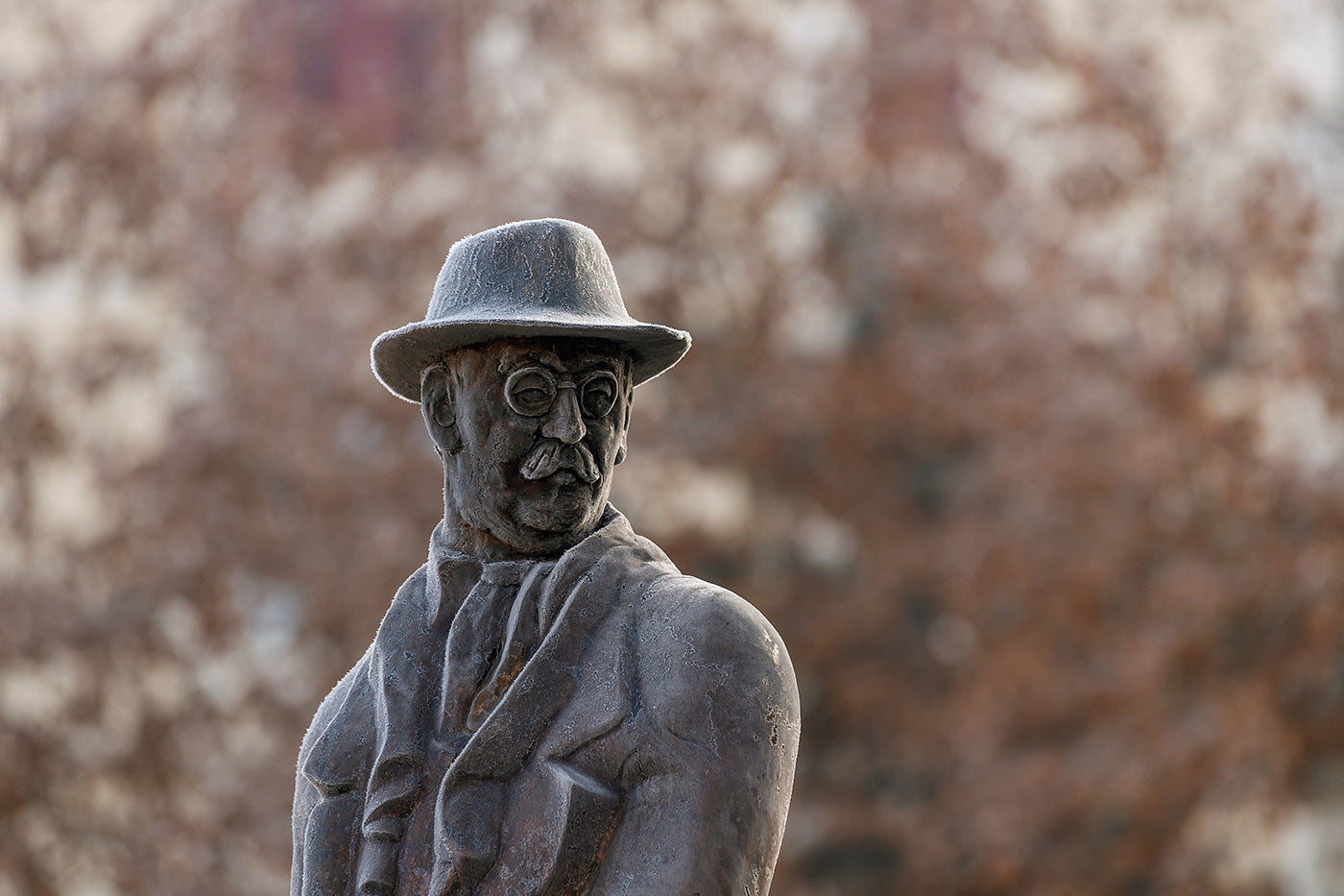 Statue of Imre Nagy on Mari Square in Jásza #5928
