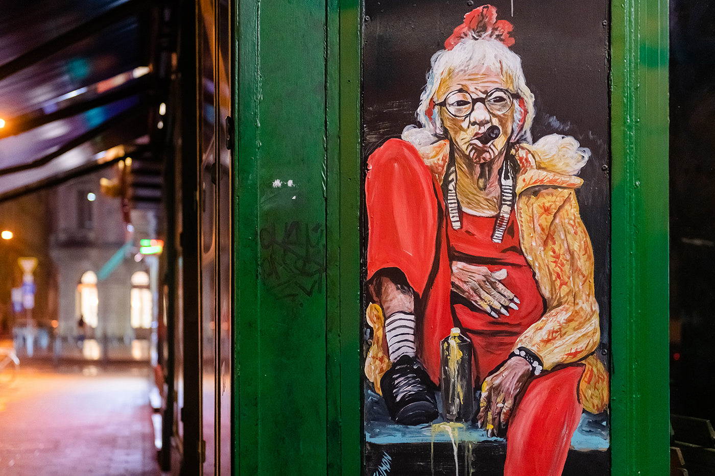 Street art az Irányi utcában #5946