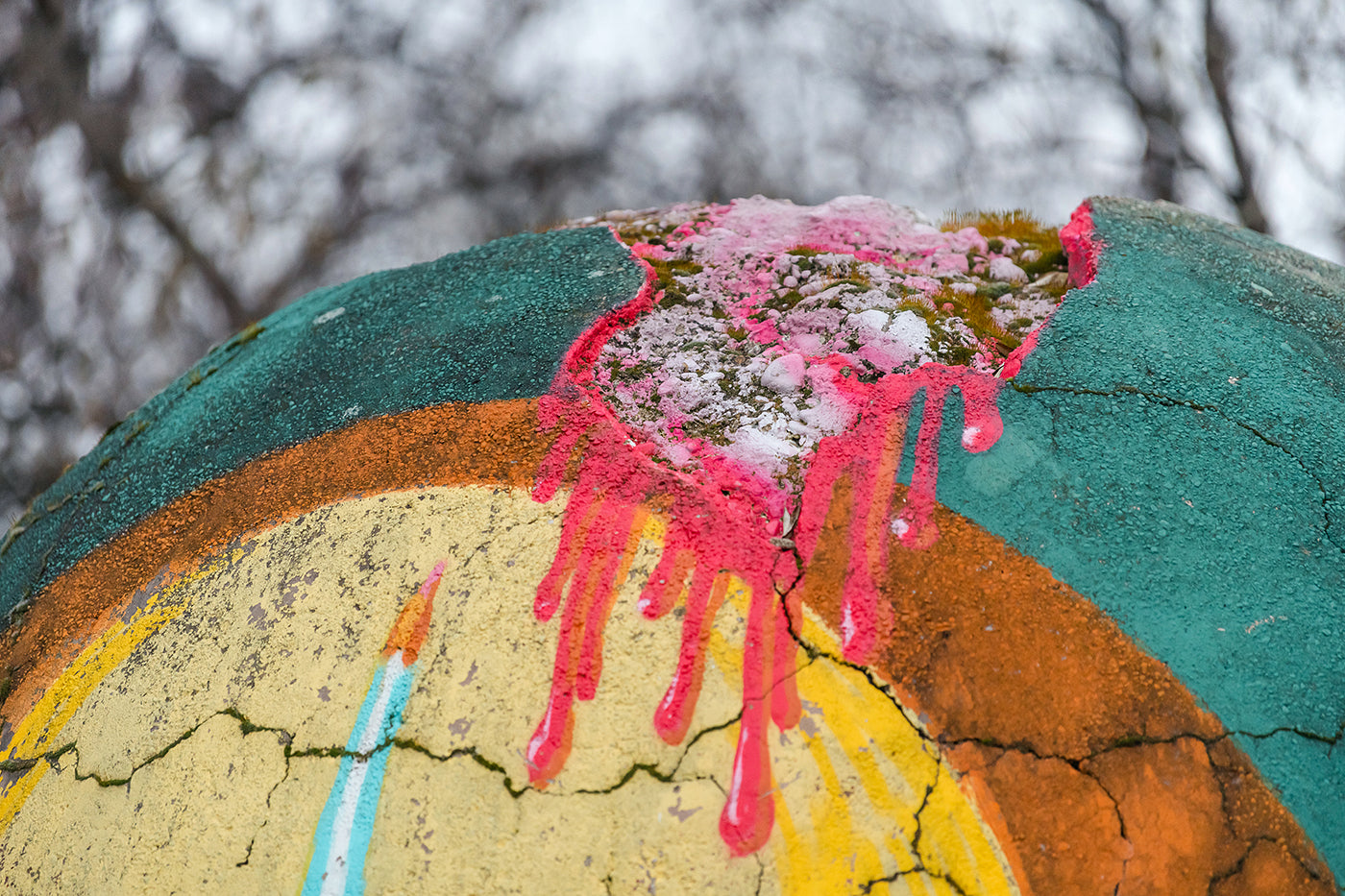 Street art bunker a Kőérberki útnál #5951