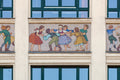 Mosaic images of the facade of Madách High School #5953