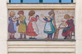 Mosaic images of the facade of Madách High School #5965