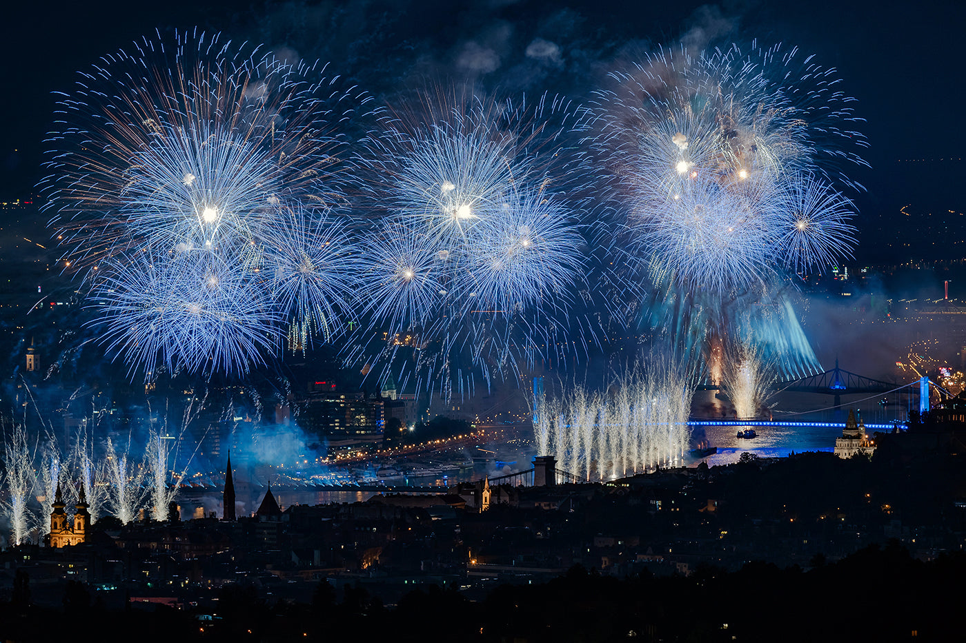 August 20th fireworks from the Árpád Lookout #6003