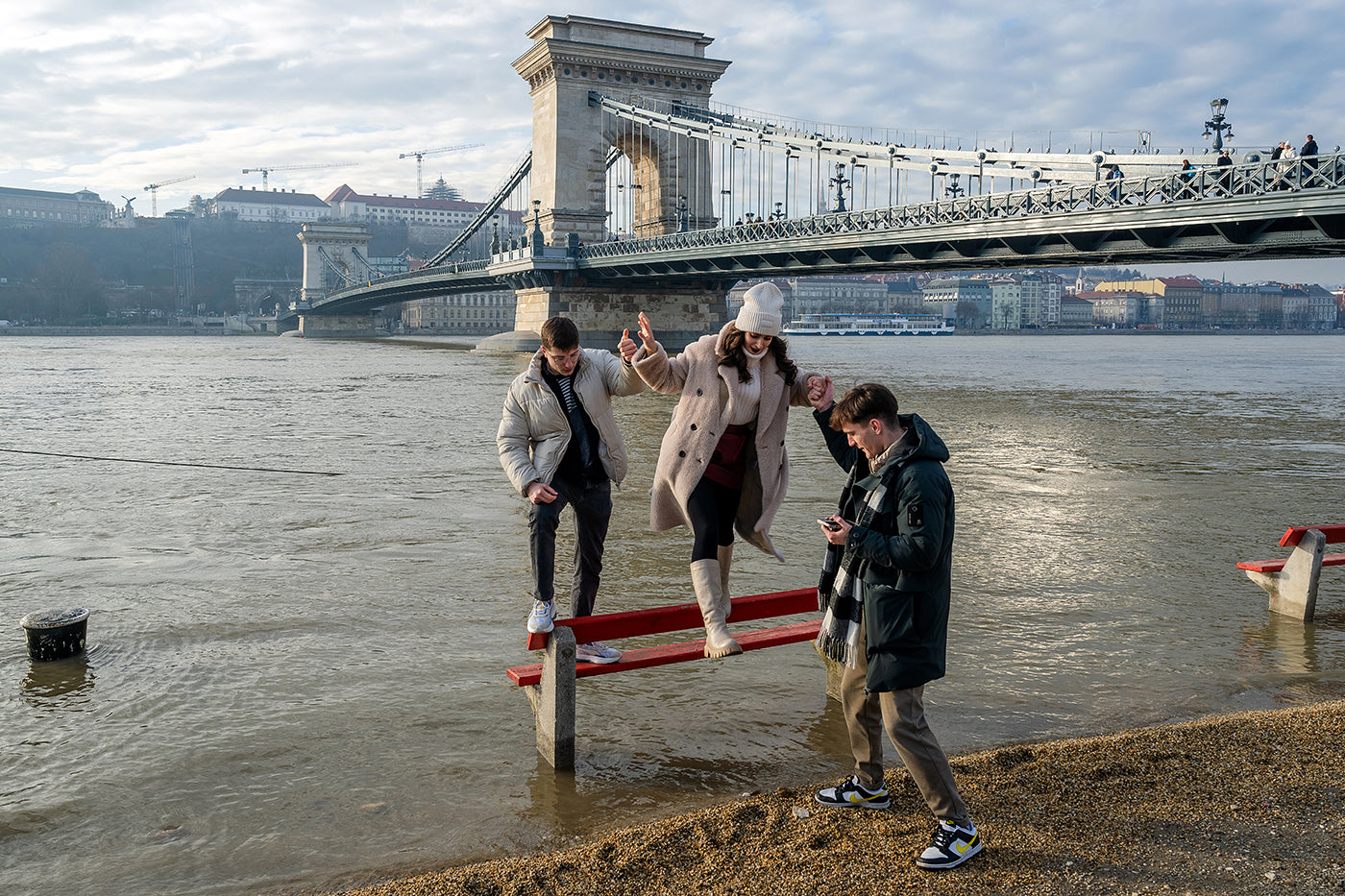 Flood at the Chain Bridge #6129