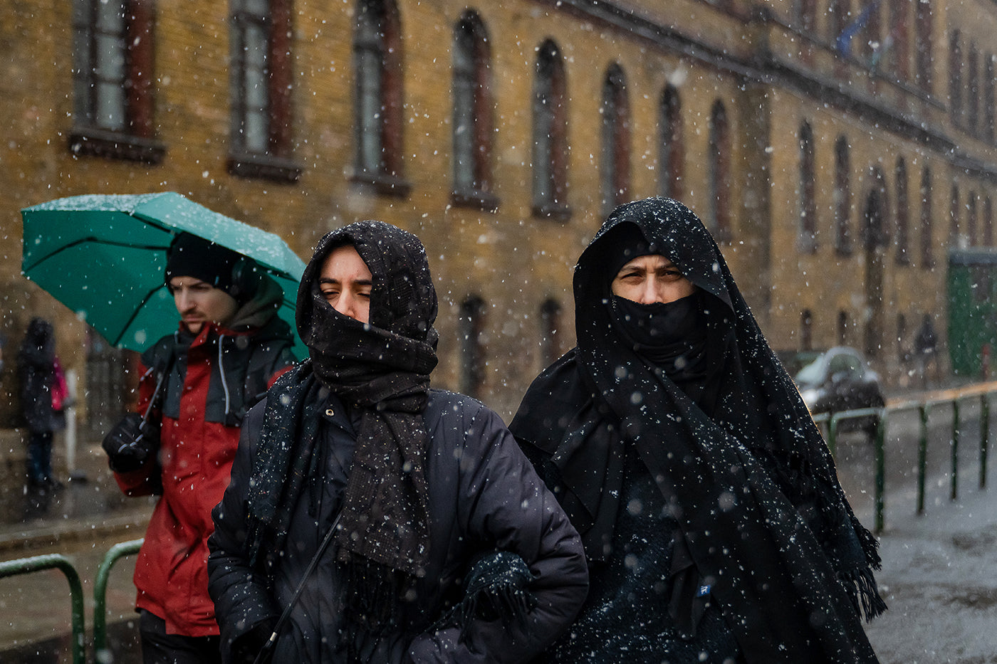 Snowfall on Népszínház Street #6211