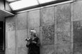 Florist in the Astoria subway #6277