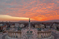 Heroes' Square at sunset #6283