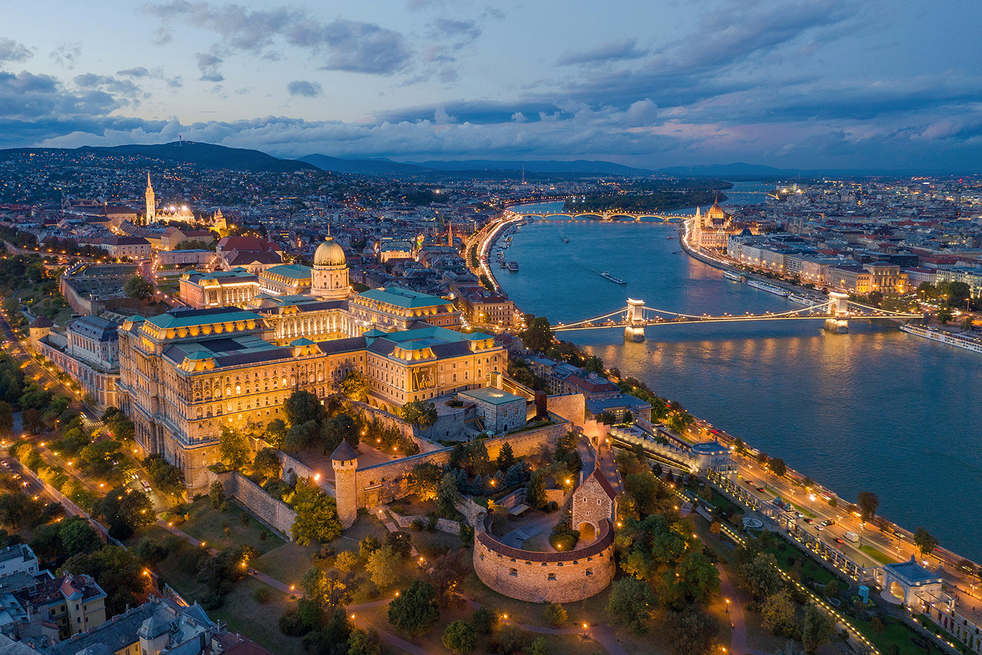 Budapest evening view #6289