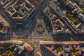Top view of Móricz Zsigmond roundabout #6334