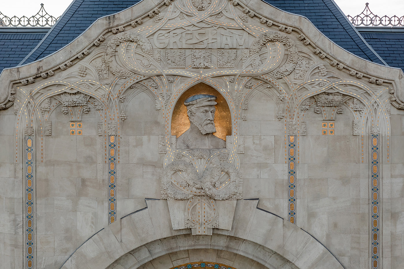 Detail of Gresham Palace #6357