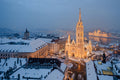Matthias Church after snowfall #6470