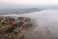 Gellért Hill on a foggy morning #6512