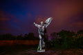 Light painting in Memento Park #6552
