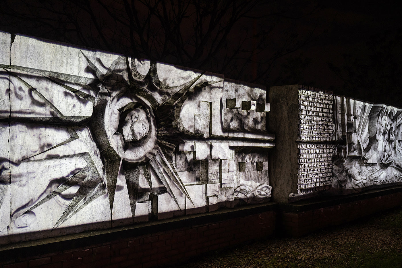 Light painting in Memento Park #6554