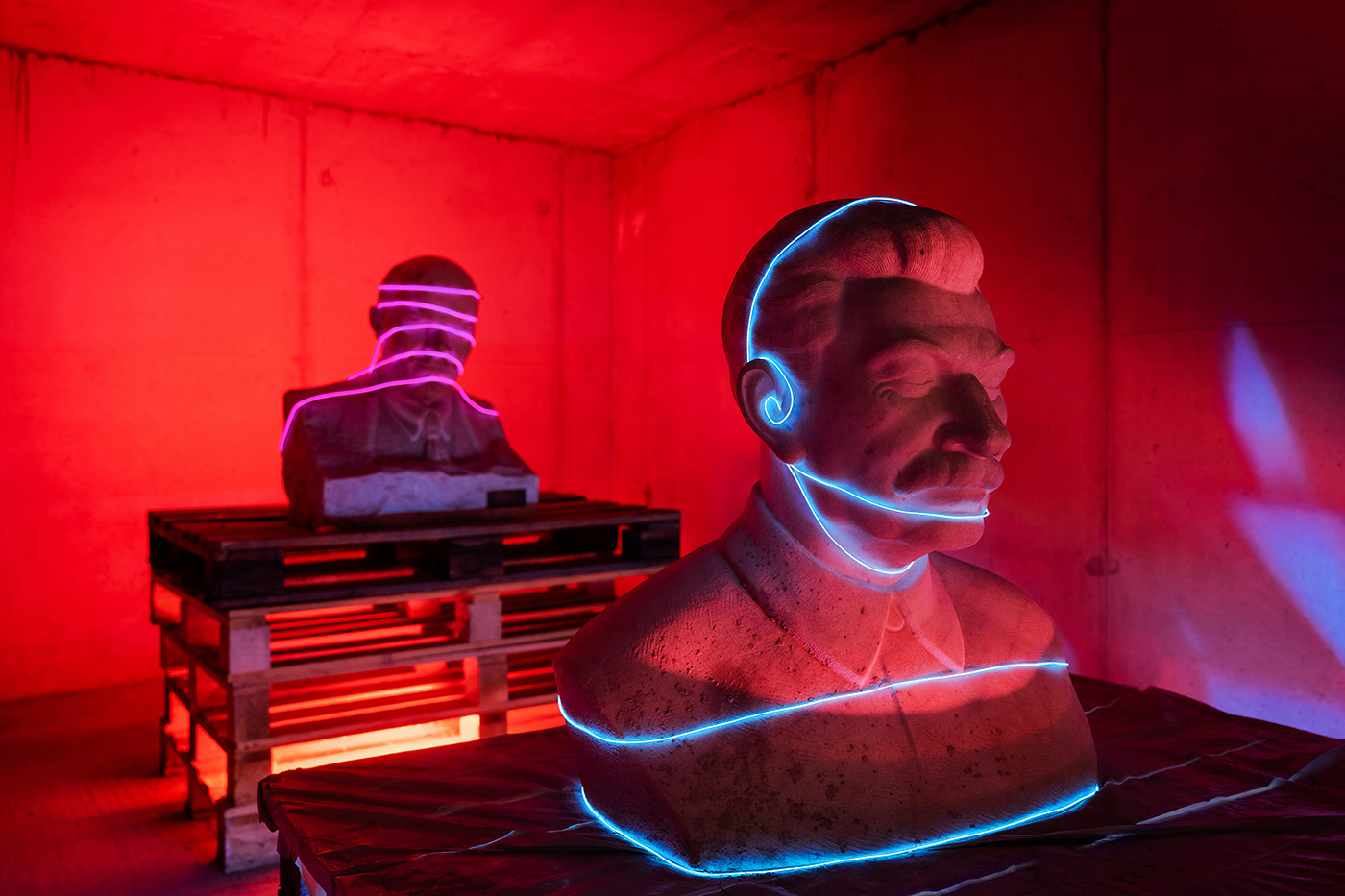 Light painting in Memento Park #6567