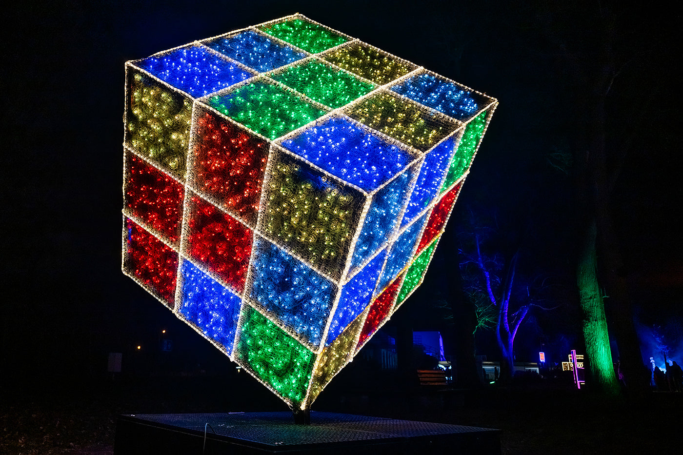 Rubik kocka a Lumina Parkban #6632