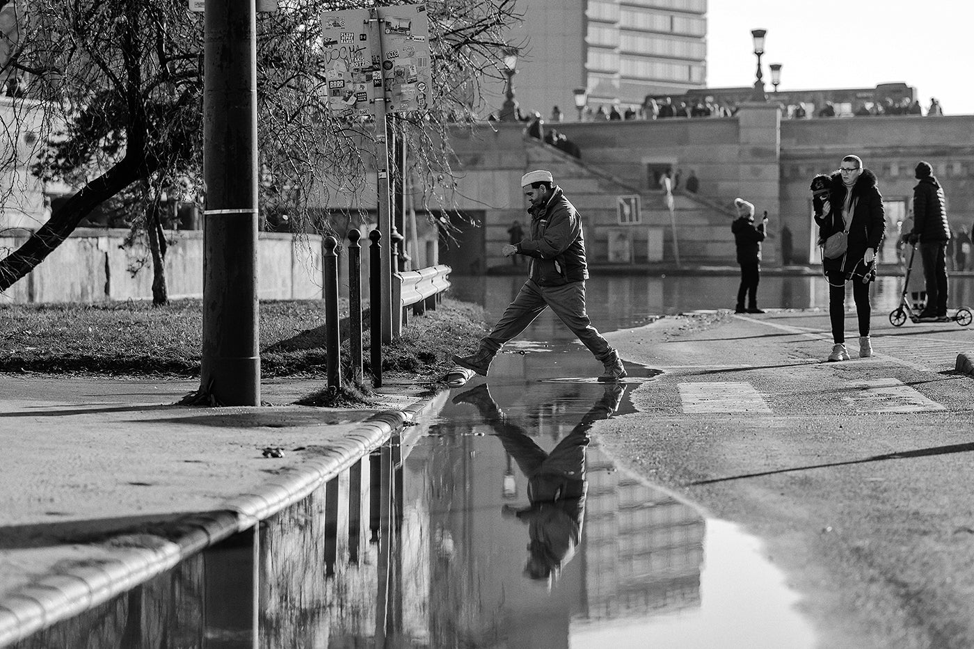 Flood on the quay #6656
