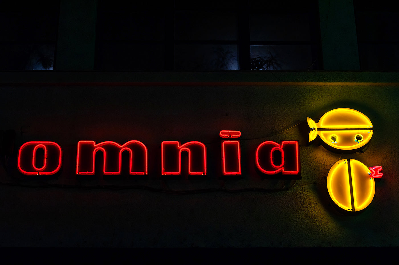 Omnia neonreklám az Elektrotechnikai Múzeumban #6676
