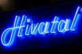 Hivatal Kávézó neonreklámja #6681