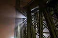 Liberty Bridge on a foggy winter evening #6841