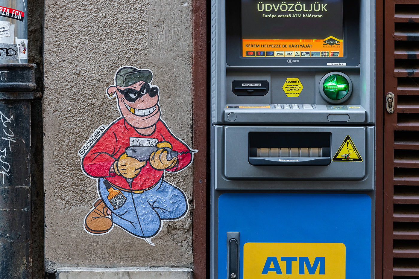Street art Erzsébetvárosban #7099