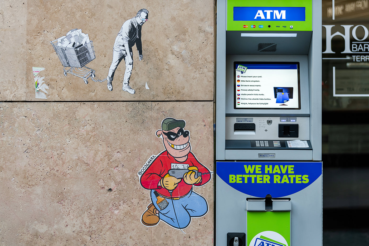 Street art Erzsébetvárosban #7110