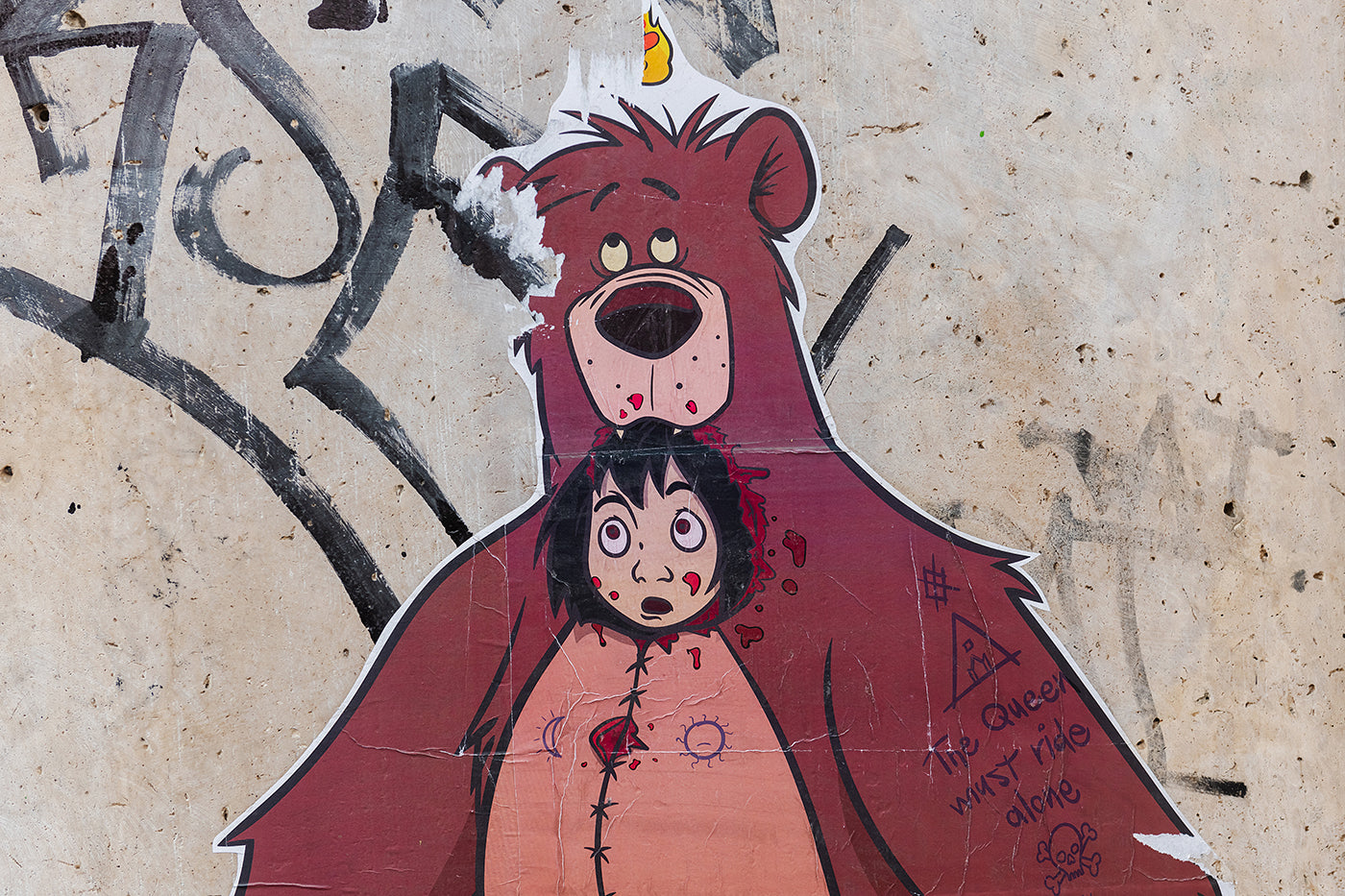 Street art at Toldi Cinema #7116