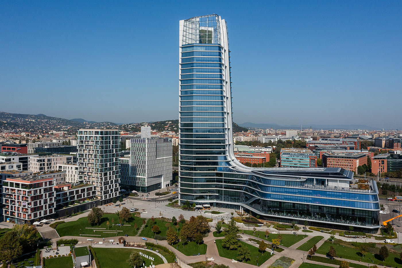 MOL Campus madártávlatból #7237