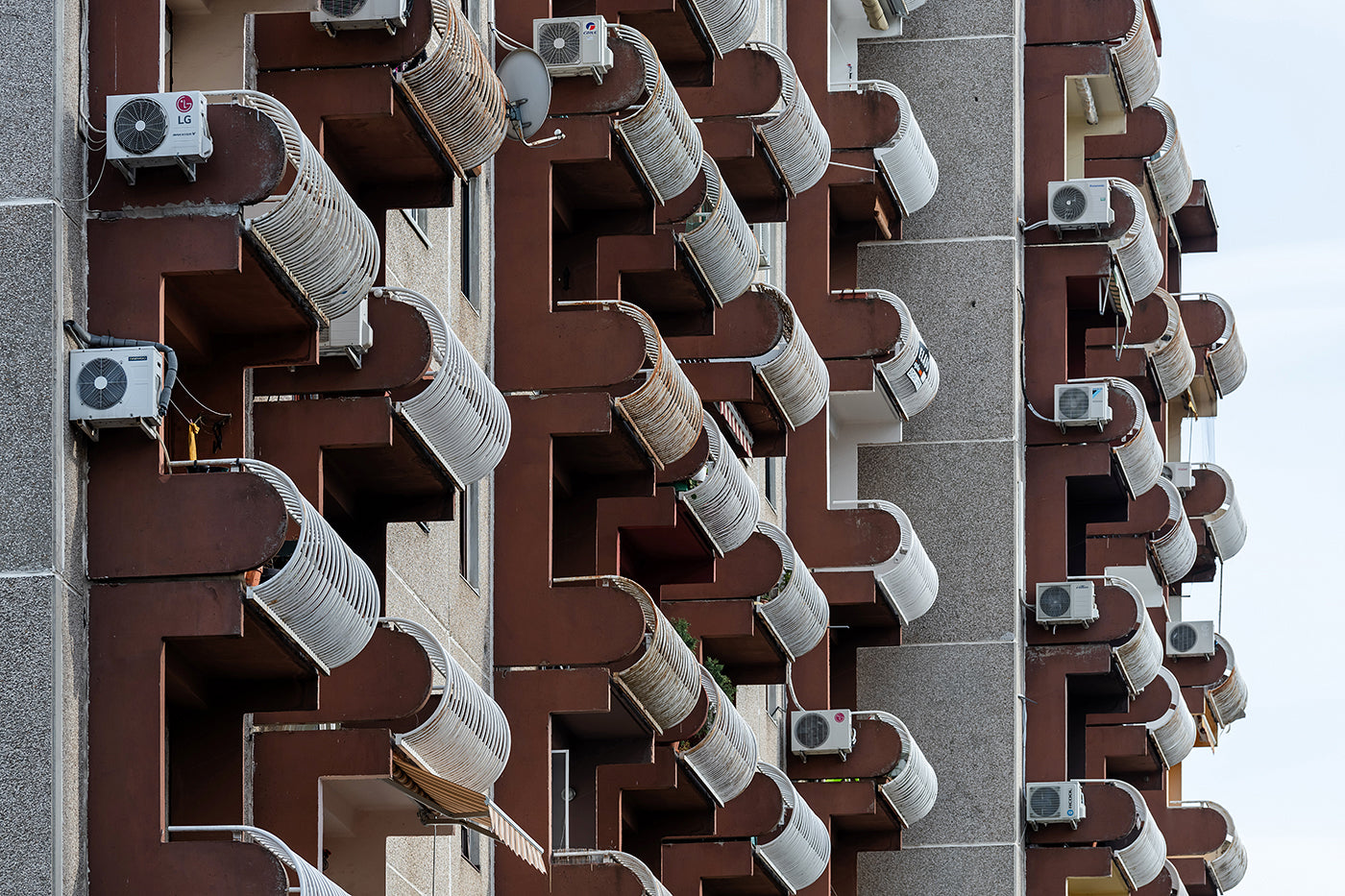 Residential complex balconies #7275