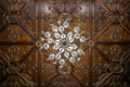 Budapest Szabó Ervin Library - Philosophy Reading Room Ceiling #7590