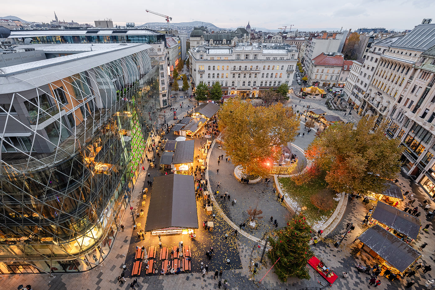 Christmas market at Vörösmarty Square #7735