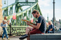 Picnic on Liberty Bridge #7977
