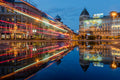 Blaha Lujza Square at night #8123