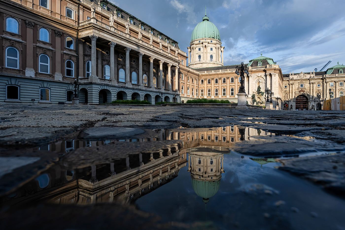 Buda Castle reflection #8133