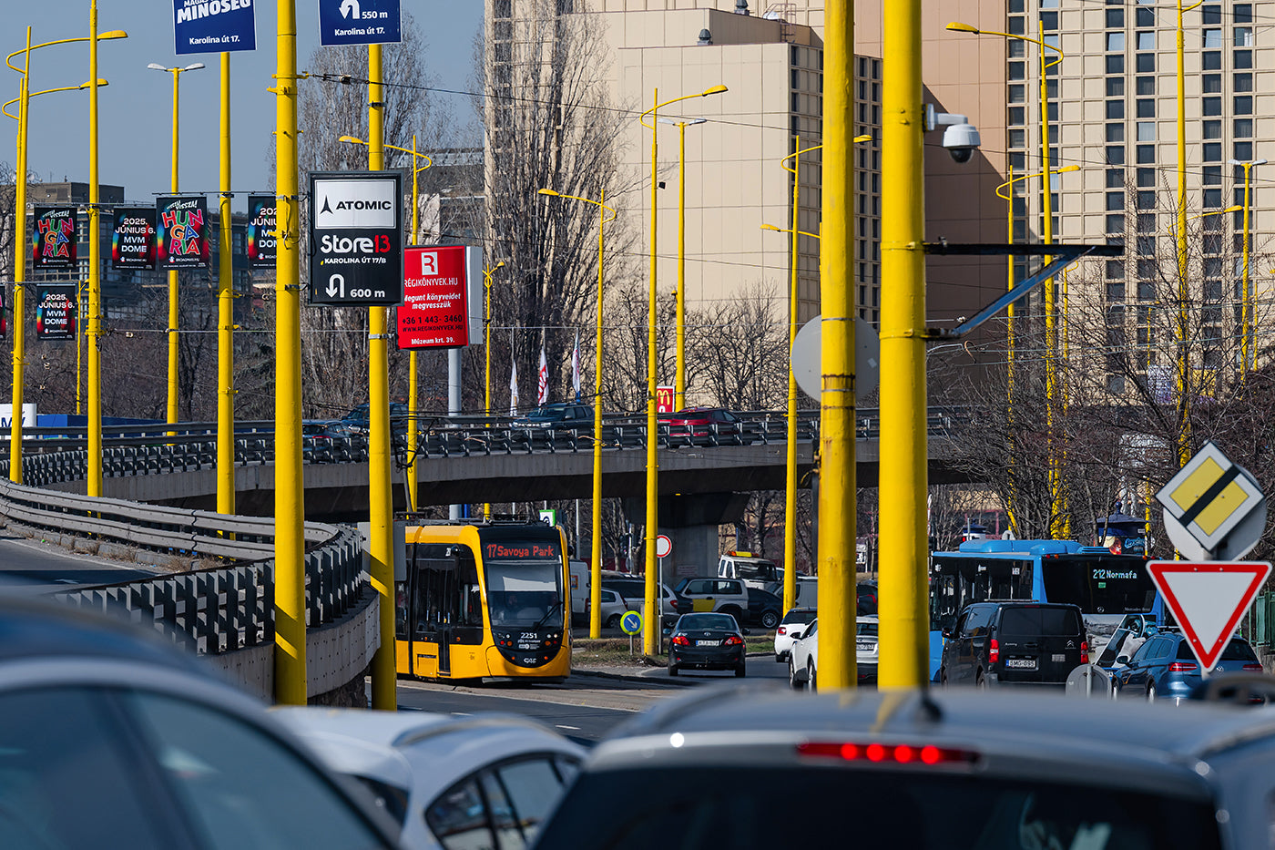 BAH junction from Budaörsi Road #8138