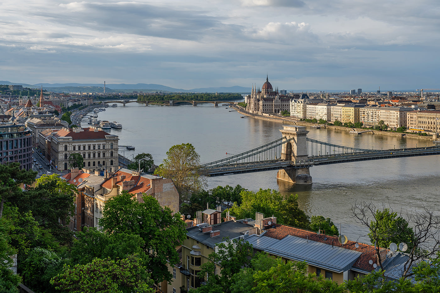 Budapest látképe a Várból #8150