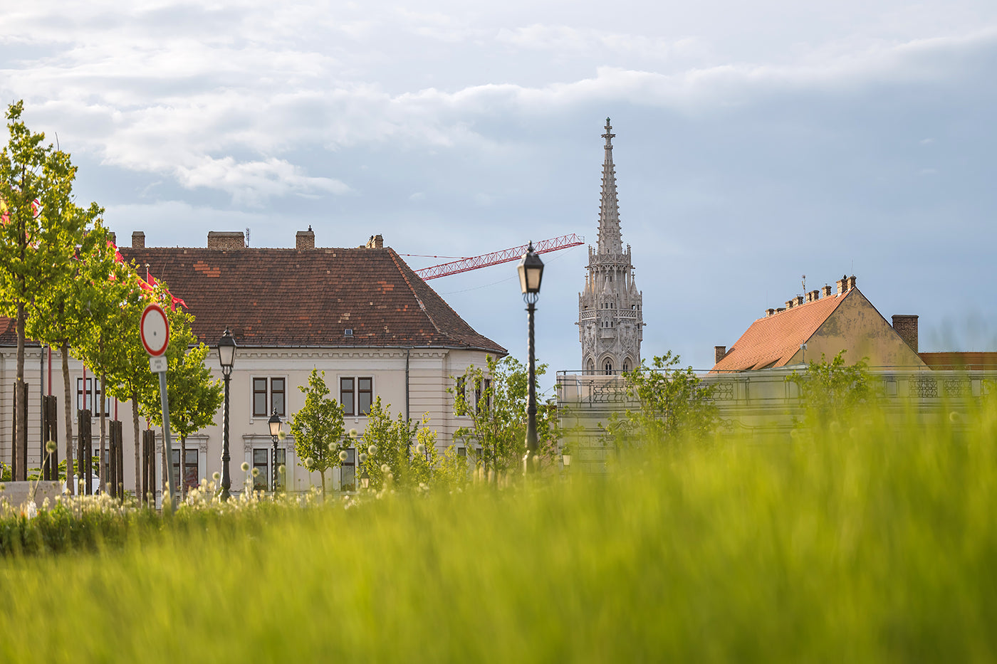 Mátyás templom a Vár felől #8209