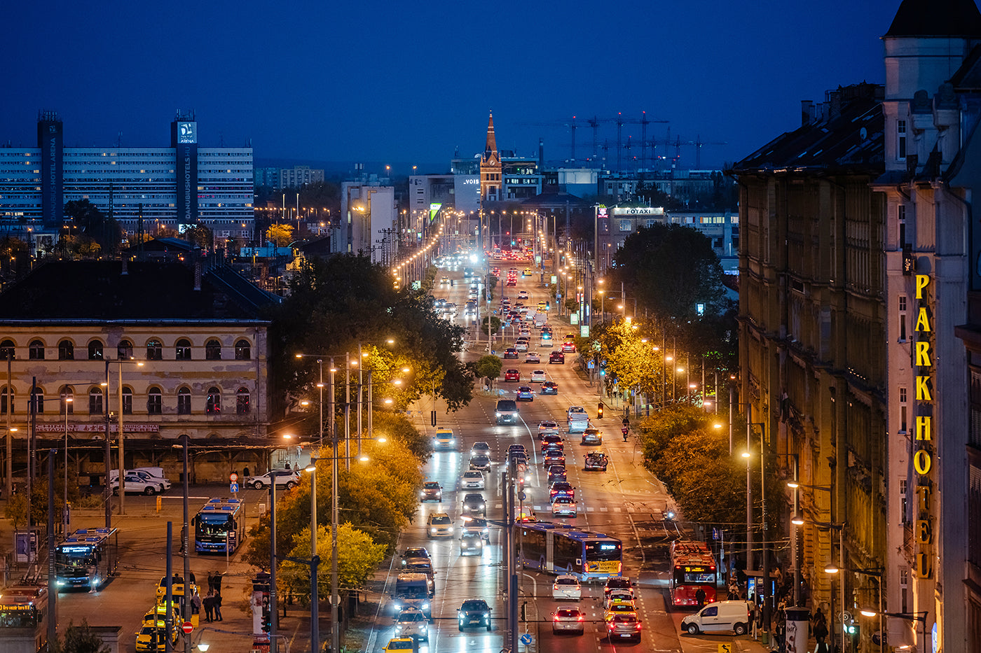 Kerepesi út a Keleti felől #8541