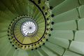 Spiral staircase at Képíró utca 9 #8675