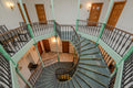 Spiral staircase at Képíró utca 9 #8677