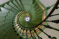 Spiral staircase at Képíró utca 9 #8680
