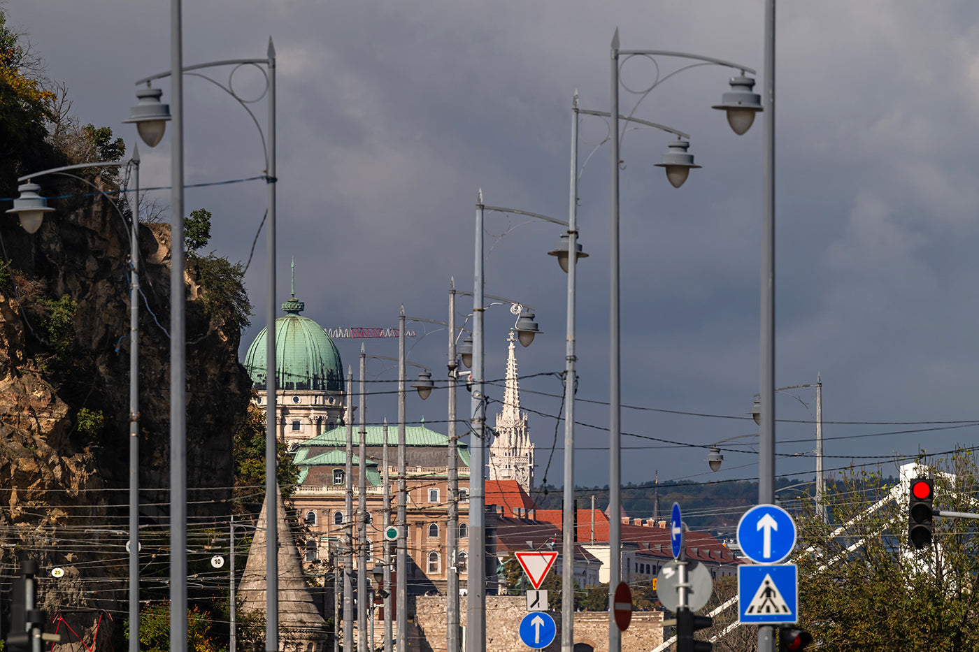 Buda Castle from Gellért Square #8759
