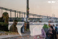 Reflection on the Danube Bank #8862