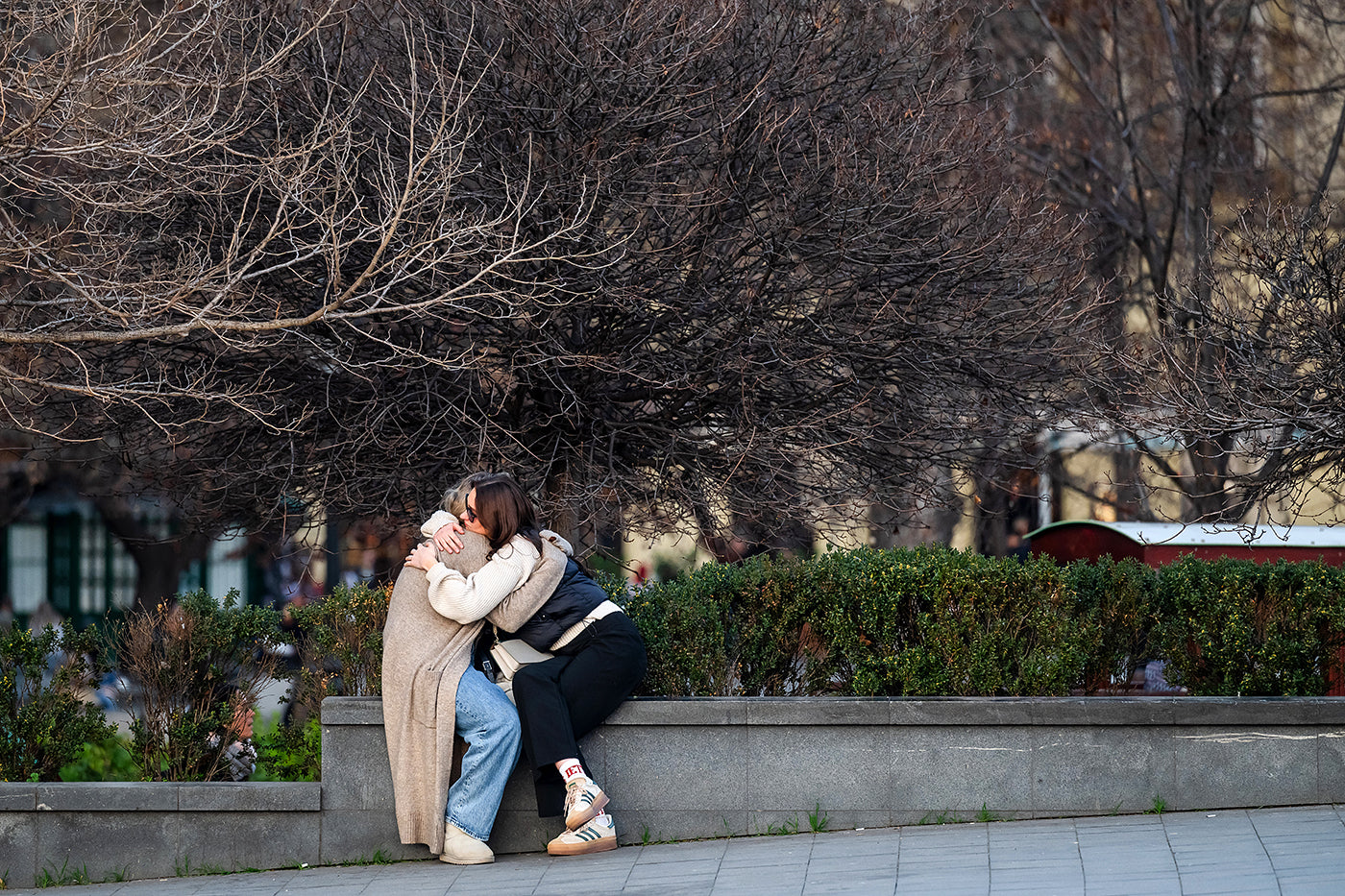 Hug at Fővám Square #8868