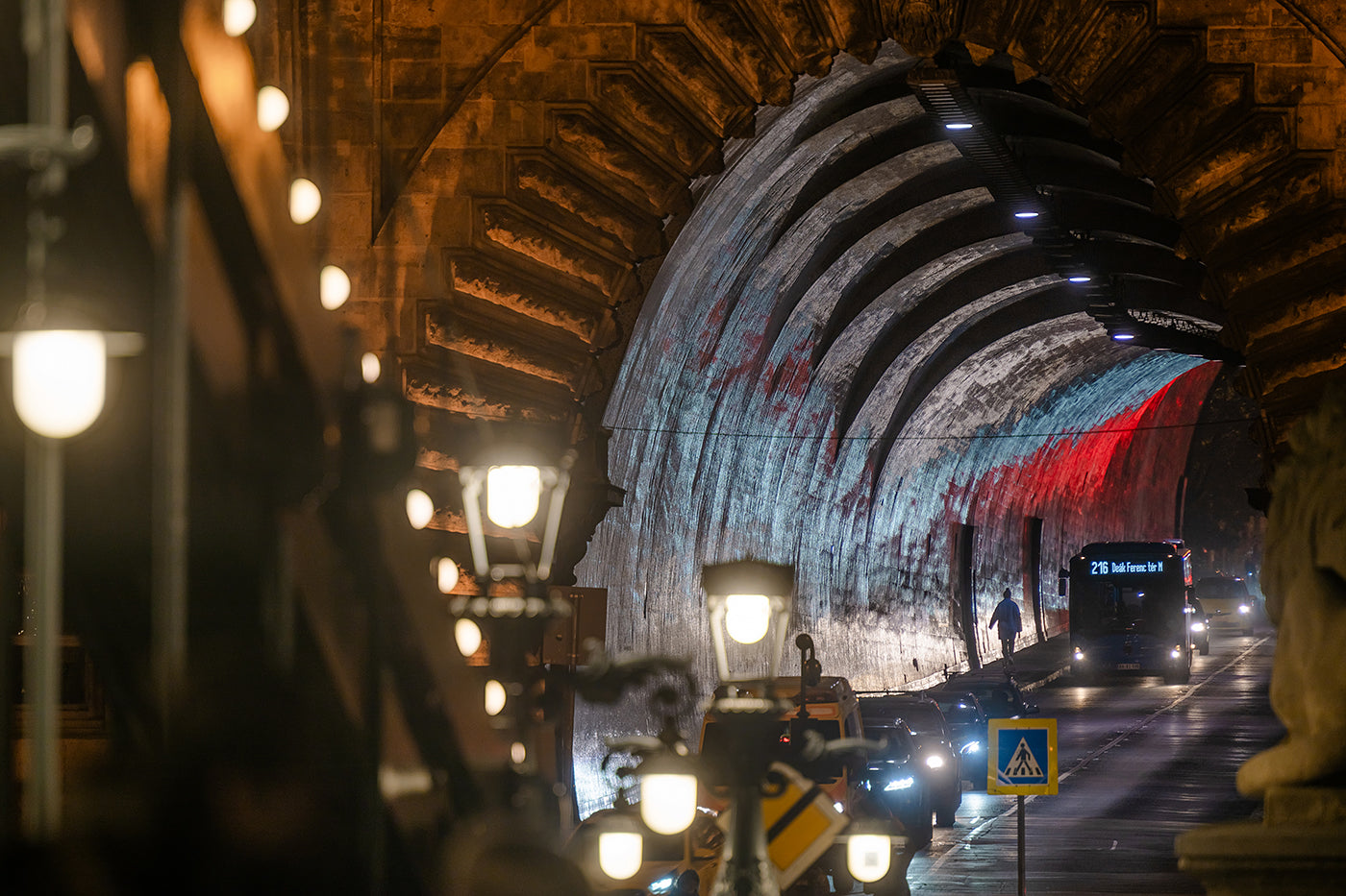 Buda Castle Tunnel from the Chain Bridge #8888