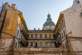 St. Stephen's Basilica from behind a gangway house #9025