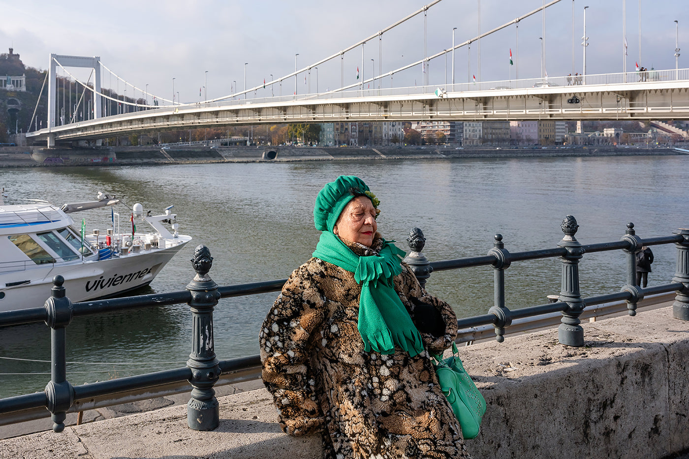 Sunbathing on the Danube Bank #9057
