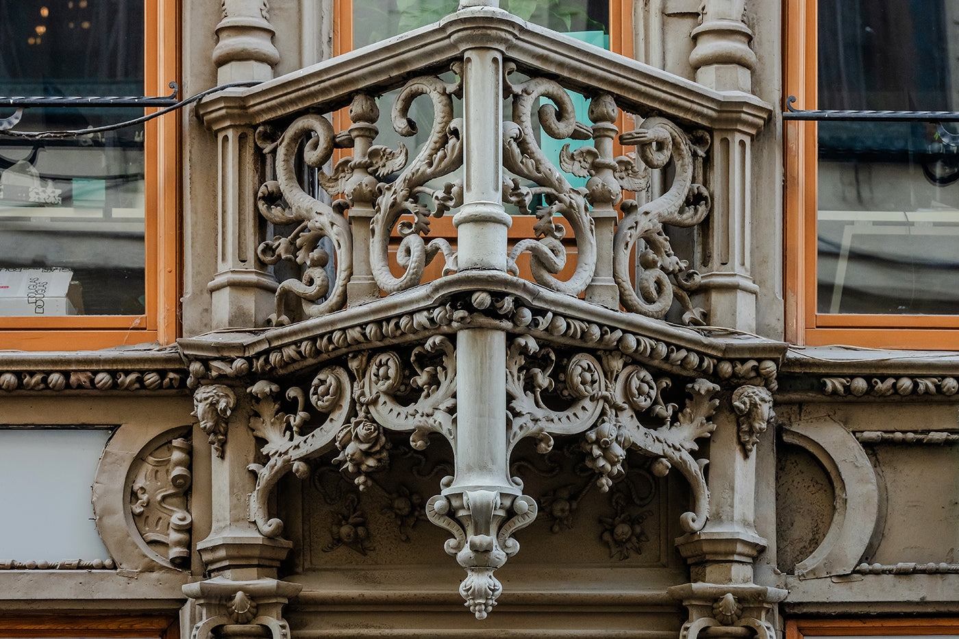 Detail of Thonet House on Váci Street #9106
