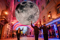 Moon installation during Piarist #9145