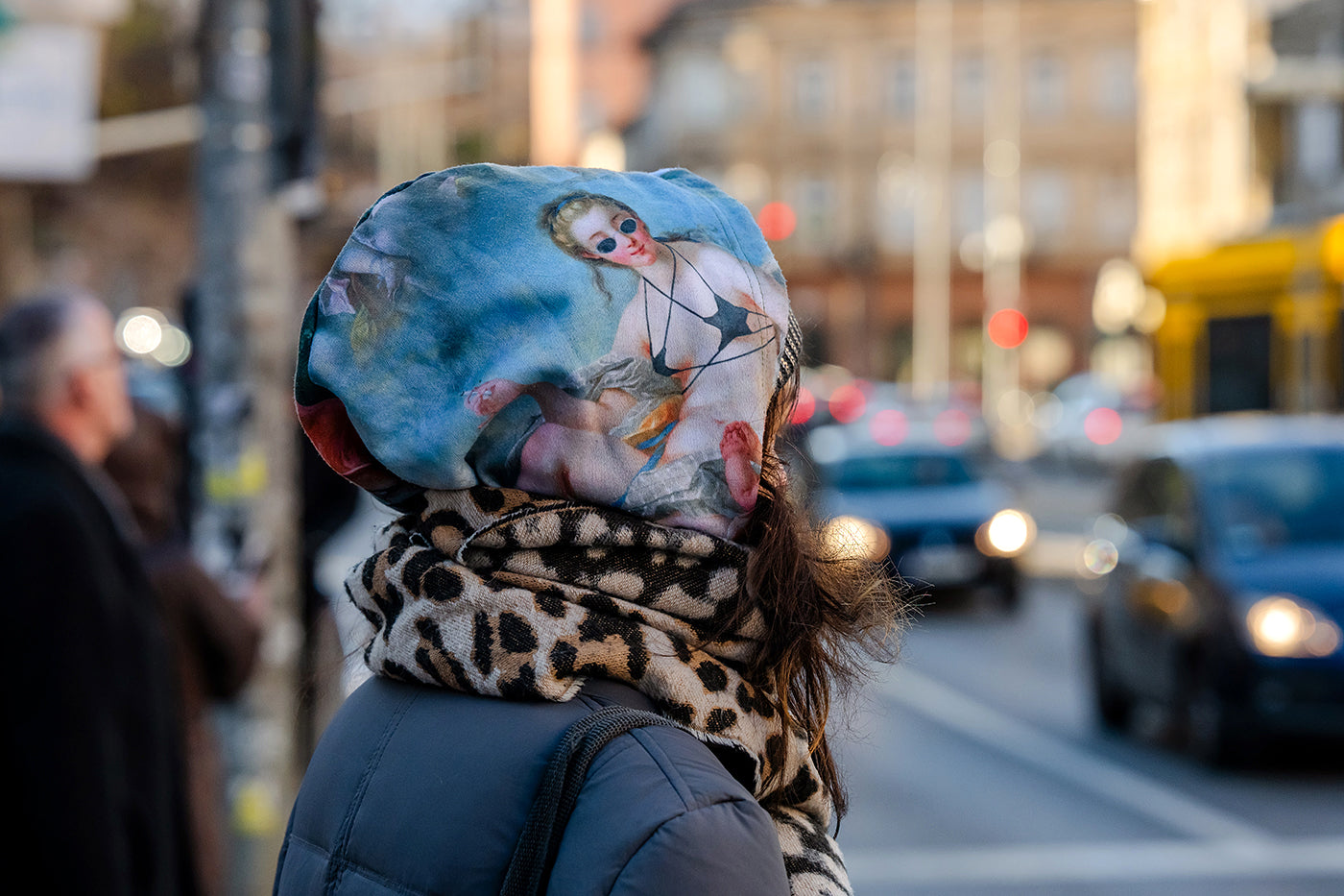 Headscarf on the Grand Boulevard #9150
